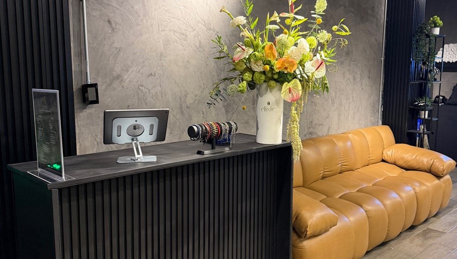 La recepcion de NORDIK Barber Shop